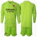 AC Milan Keeper Tredjedraktsett Barn 2024-25 Langermet (+ Korte bukser)